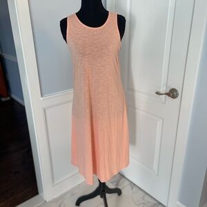 Old Navy Peach Halter Sundress Midi
